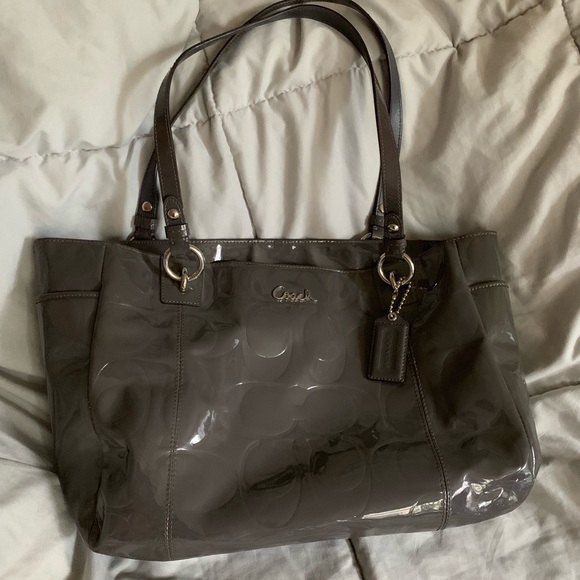 Coach Handbags - Patton leather grey Coach bag